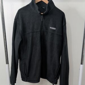 Columbia Black Zip Up Sweater